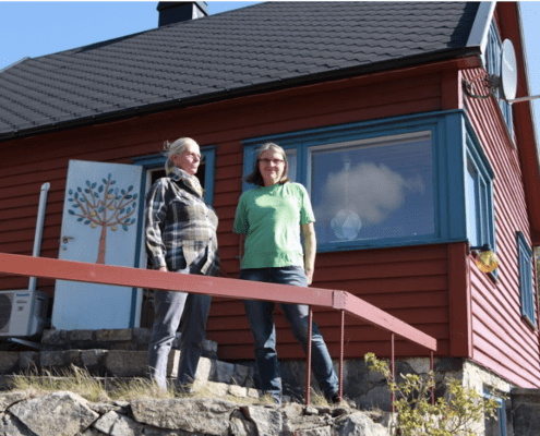 Bilde av de tidligere eierne av Storrud på Elle